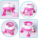 Plastic Needle Sewing Tools Diy Hand Knitting Machine Weaving Loom for Scar