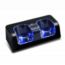 Dual Charging Dock Station 2x2800mAh Battery Pack for Wii Gamepad (Black)