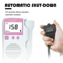 Pocket Fetal Doppler Baby Heart Beat Rate Monitor FHR LCD Probe Pregnancy F