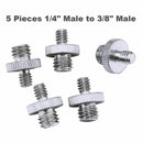 1/4 to 3/8 Screw Adapter Converter Threaded Screws Adapter Spigot Screw Mou