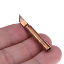 1set 900M-T copper soldering iron tips welding lead free solder repairtoolsse3c6