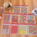 3Pcs/Pack Children Faces Reward Stickers School Teacher Merit Praise S3cU