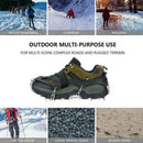 Ice Cleats For Women Men, 19 Snow Spikes Ice Crampons For Walking, Jogging,