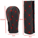 Car Shift Knob Gear Lever Stick Cover Leather Shifter Protective Nonslip Sleeve