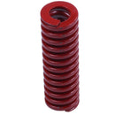 Red medium press compression spring loading die mold 16mm x 8mm x 50mm I2F1