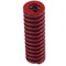Red medium press compression spring loading die mold 16mm x 8mm x 50mm I2F1