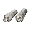 10pcs (5 x Male, 5 x Female)TV Aerial Coaxial Cable Connectors Adaptor