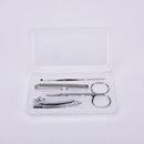 4x NEW Pedicure Manicure Set Nail Care Cuticle Clipper Tool Kit Case ZZ