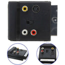 21Pin SCART to 3RCA S-Video Audio Video Adapter Cable Connector Plug ConvertJ Bj