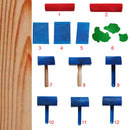 Rubber Wood Graining Pattern Wall Painting Decoration DIY Tool  10