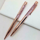 Novelty Rainbow Crystal Diamond Pen Ballpoint Pens Stationery Office Kit Sc V8V6
