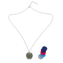 Aromatherapy Essential Oil Diffuser Necklace Stainless Steel Locket Pendant T4R7