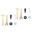 12pcs Durable Alloy M10 5mm Motor Shaft Coupler Sleeve Angle Grinder Connecting