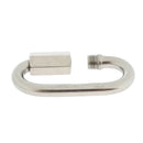 Stainless Steel Quick Links Oval Carabiner Cable Shackle Connector 6mm