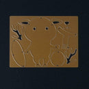 Cute Deer DIY Metal Cutting Die Stencil for Scrapbooking Decorative Craft