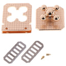 Metal Buckle Twist Clasps Turn Lock Snap Twist Locks For DIY Handbag Craft B: Kw