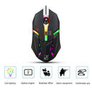 K2 Gaming Mouse Four-way Wheel USB Wired Optical Mice for Laptop Desktop PC