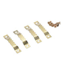 100 Sets Golden Saw Tooth Picture Frame Hangers Hanging Photo Oil Painting