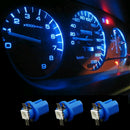 Useful 10x T5 B8.5D 5050 1 SMD Blue Dashboard Dash Gauge Instrument Light Bulb