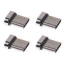 4 X  Head Type C Fast Charging Adapter Converter for Android Phones