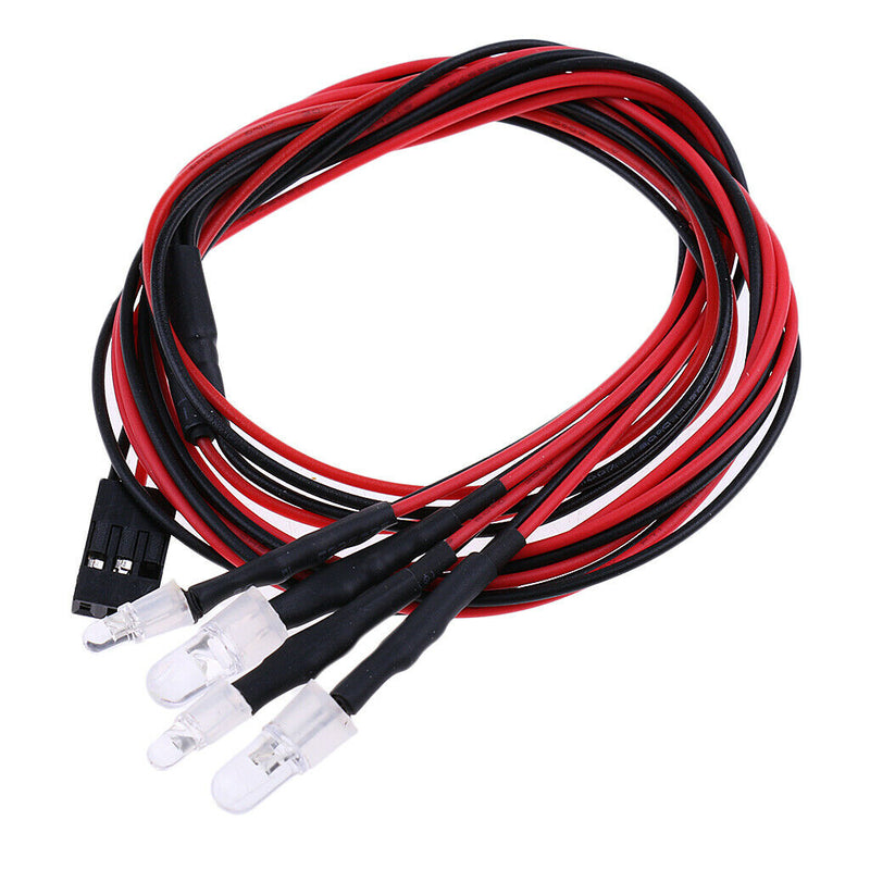 1x RC LED Lamp Light for 1/10 Crawler Truck HSP Traxxas CC01 D90 SCX10 4WD Car