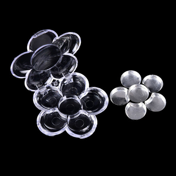 Empty Petals Design Eyeshadow Lipstick Box Case Cosmetic Packing+Palette J.AU