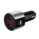 Bluetooth 4.2 Wireless Handsfree Car FM 40mA Transmitter MP3 USB Charger Ki V0C6