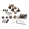 Practical Alloy 3-Strings Cigar Box Guitar Roller Saddle Bridge Musical