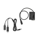 LP-E8 DC Coupler USB Power Adapter Dummy Battery Camera Charger Kit for Reb