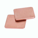 20 pcs 15mmx15mm 1.0mm Heatsink Copper Shim Thermal Pads for Laptop