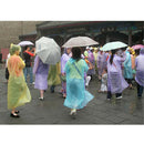 10Pcs Emergency Disposable Rain Coat Raincoat Hood Poncho Camping Travel Hiking
