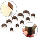 10 Sizes Steel Round Corner Cutter Trimmers Mold Wallet Belt End Punch Tool
