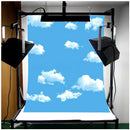 3x5ft Blue Sky White Cloud Photography Backdrop Screen Background Studio Pr J7C1