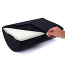 Comfort Foot Rest Pillow Cushion Memory Foam Under Office Desk Half Cylinde