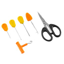 1 Set Fishing Rig Tool Kit Needle Scissors Fishing Driller Cutter Rigging Tools