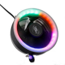 Q2 100mm Desktop CPU Cooler Fan Colorful Lighting 3 Pin Cooling Radiator