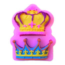 Silicone Cake Mould Crown Shape Fondant Chocolate SugarCraft Mold Decor Tools A+