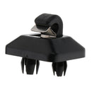 10pcs Black Car Sun Visor Clip Holder Hook for Audi B6 B7 A4L Q5 A7 Q7 Q3
