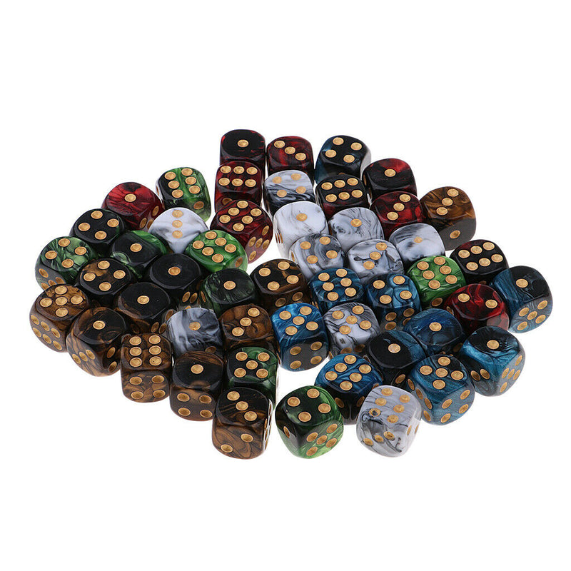 50pcs New Dice Game for Board Games,Kids,Family,Friends Gift Game