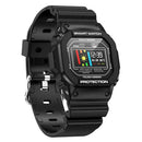 696 X12 Smart Bracelet IP68 Heart Rate Monitor Fitness Sports Watch (Black) A