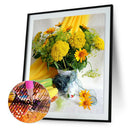 5D DIY Full Drill Diamond Painting Floral Cross Stitch Embroidery (C1018) A
