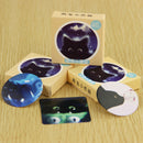 46pcs/set Diary Stickers Scrapbooking Star Sky Black Cats Stationery Supplies