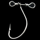 20Pcs/Set 2.5Cm 0.4G Crank Fishing Hook High Carbon Steel Sharpen Soft Bait C3Z3