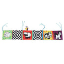 Infant Children's Bed Gallery High Contrast Development Puzzle Zoo Cloth Bo