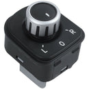 Chrome Mirror Knob Heated Switch For  Jetta Golf MK5 MK6 Tiguan Passat B6