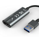 Capture Card, 4K HDMI to USB 2.0 Video Capture Device, 1080P HD 30fps Broadcast