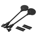 2x Bicycle Cycling Handlebar Rear View Mirror Flexible 360Rotate Safety Rearview