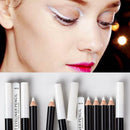 White Eyeliner Pencil Eye Liner Pen Waterproof Long Lasting Eye Brighten