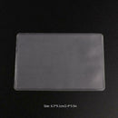 100pcs PVC Card Sleeve ID Badge Case Bank Credit Cards Protector Holder