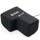 Big Enter Key USB Pillow Anti-stress Relief Super Size Enter Key Unbreakable